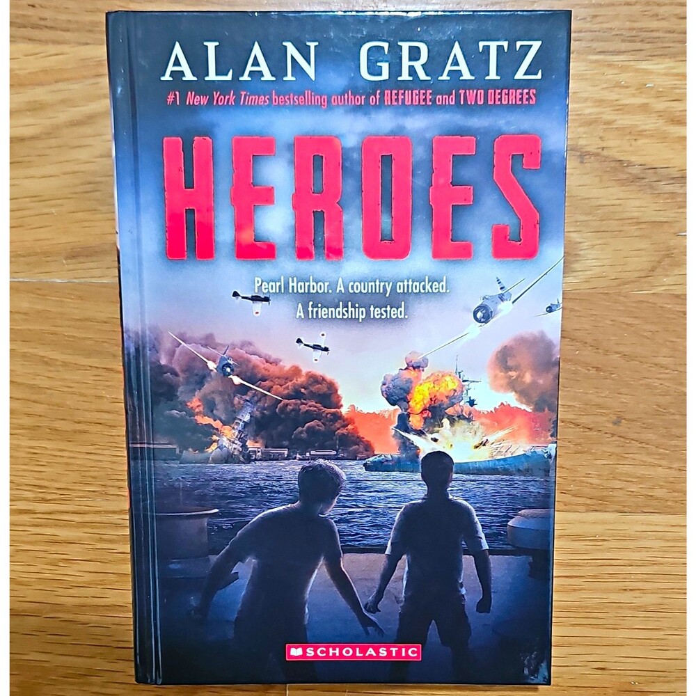Alan Gratz Heroes Scholastic 2024 Hardcover Juvenile Fiction Ages 9-12 WWII